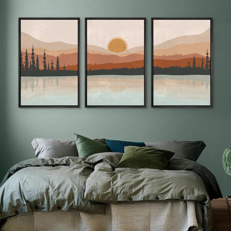 The Art of the Triptych: How to Style 3-Piece Canvas Sets in Modern Living Spaces